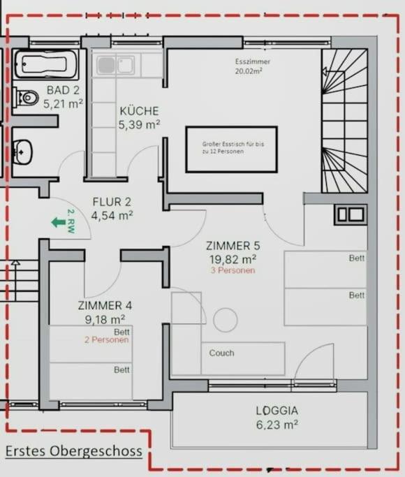 Duplex Apartment Ullstein- 4 Bedrooms, 2 Bathrooms, Living Room, 2 Parking Spaces, Boxspringbeds, Family & Business Apartment! Berlin Luaran gambar