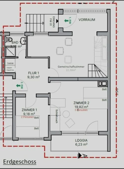 Duplex Apartment Ullstein- 4 Bedrooms, 2 Bathrooms, Living Room, 2 Parking Spaces, Boxspringbeds, Family & Business Apartment! Berlin Luaran gambar